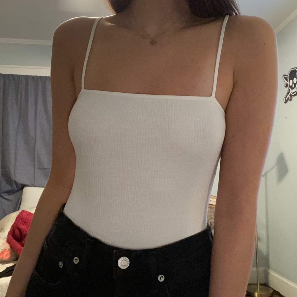 Privacy Please Ribbed Bodysuit